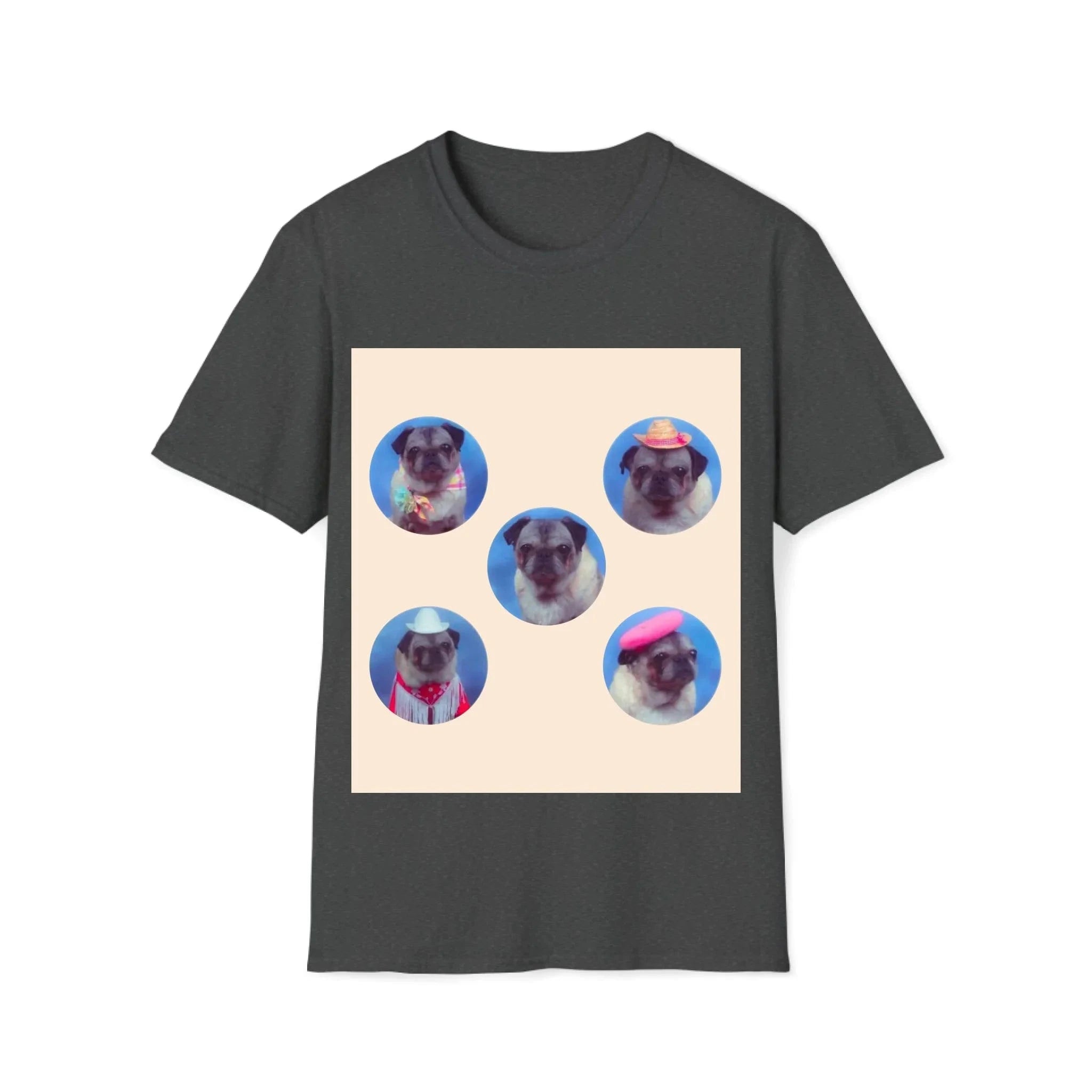 Retro Pose Circles Canvas