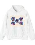 Retro Pose Circles Canvas