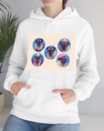 Retro Pose Circles Canvas