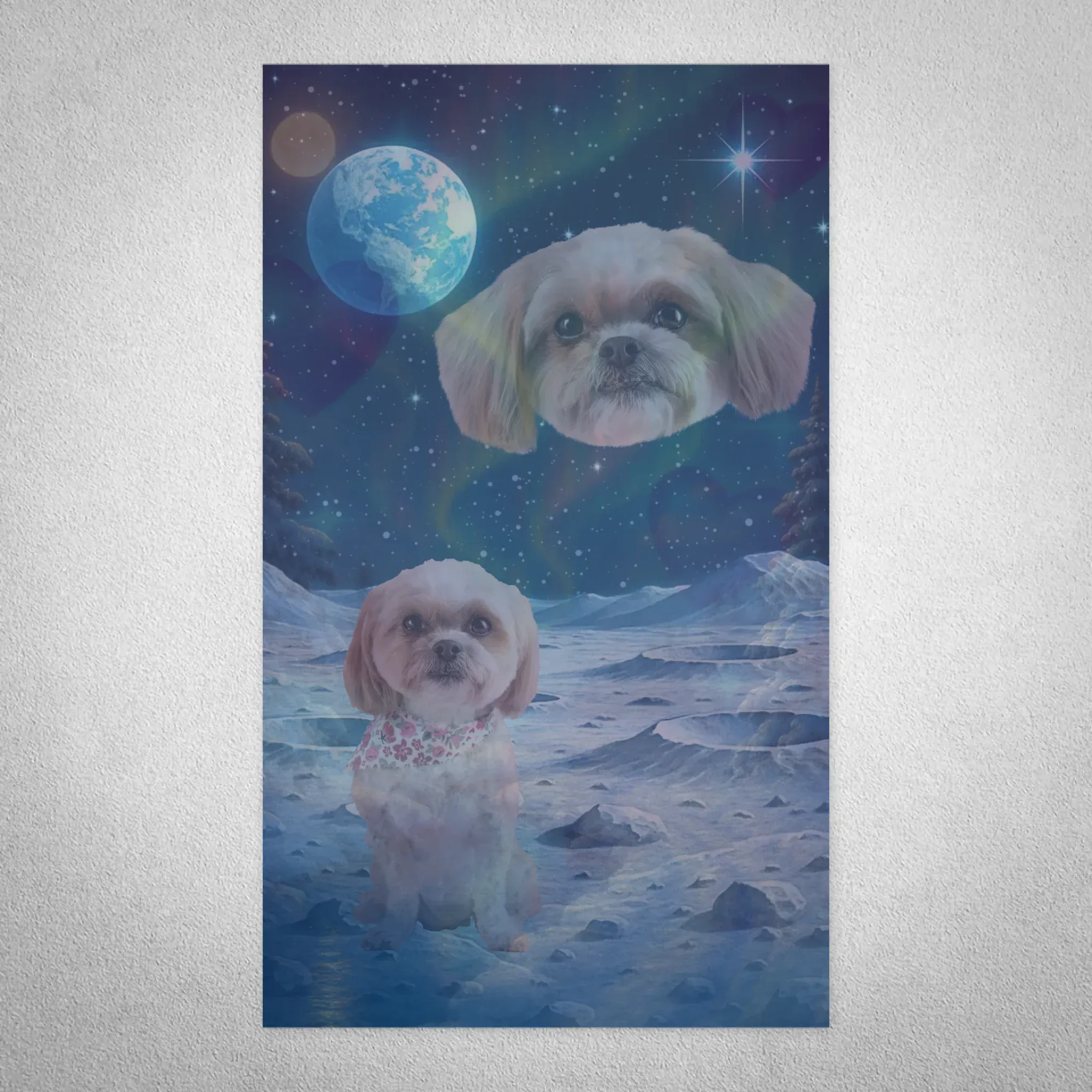 Floating Head Retro Portraits – doggovinci