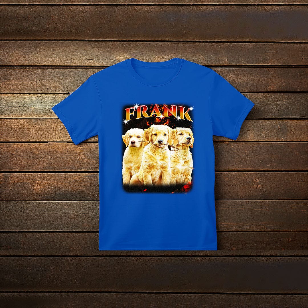 90&#39;s Bootleg (Fire Orange) Custom T Shirt