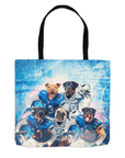 'Detroit Doggos' Personalized 5 Pet Tote Bag
