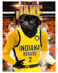 'Indiana Pacers Doggos' Personalized Dog Poster