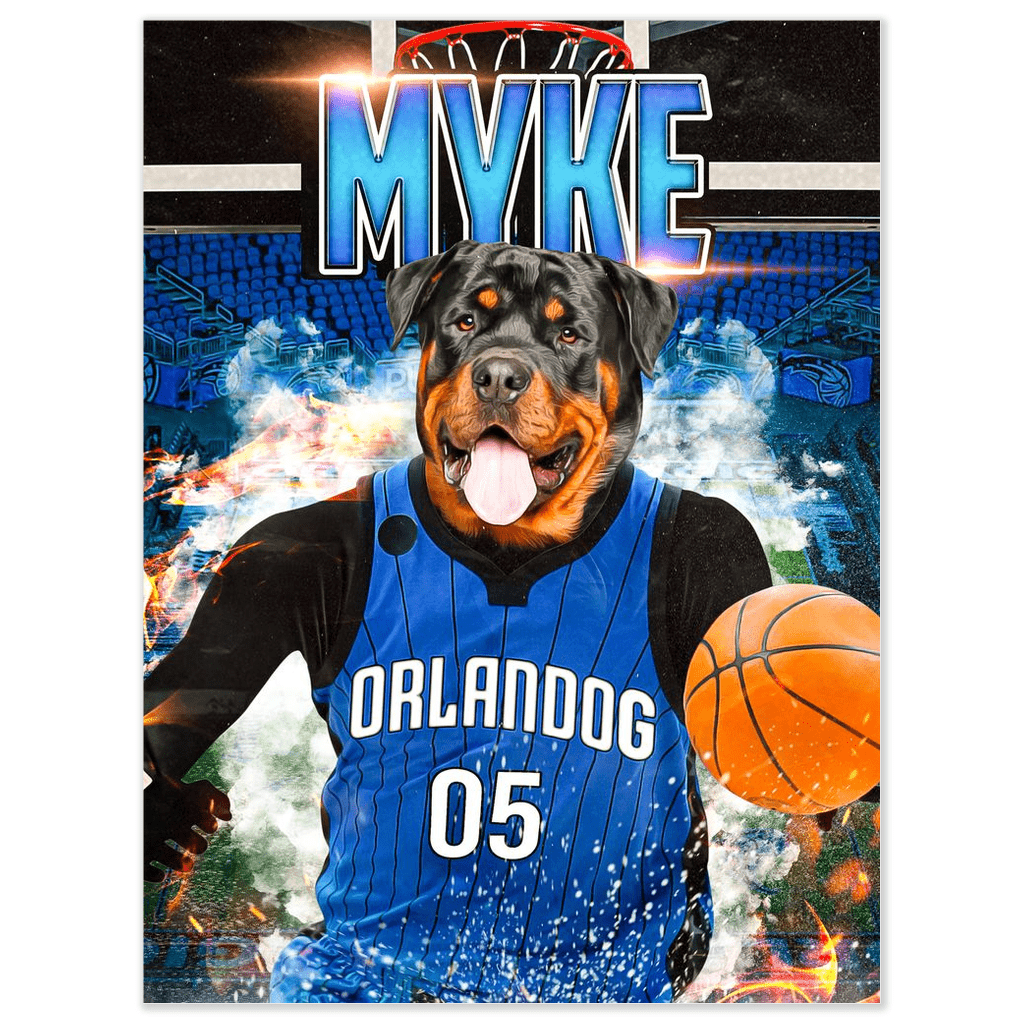 &#39;Orlandog Magic&#39; Personalized Dog Poster