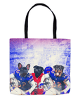 'Buffalo Doggos' Personalized 3 Pet Tote Bag