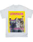 'Catmopolitan' Personalized 2 Pet T-Shirt