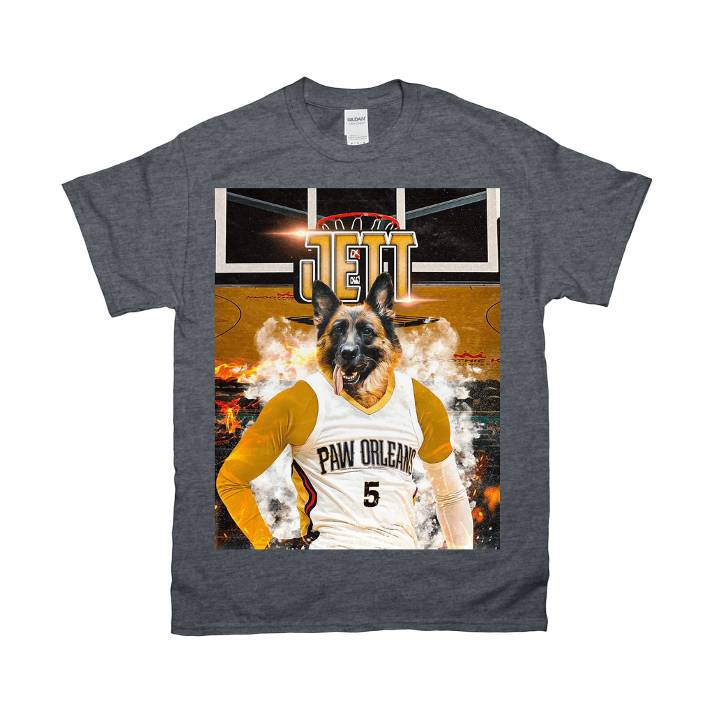 &#39;Paw Orleans Pelicans&#39; Personalized Pet T-Shirt