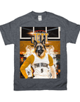 'Paw Orleans Pelicans' Personalized Pet T-Shirt