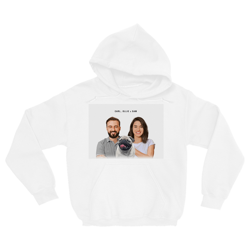 Personalized Modern Pet &amp; Humans Hoody