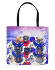 'Buffalo Doggos' Personalized 6 Pet Tote Bag