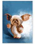 'Gizmo Doggo' Personalized Dog Mini Portrait