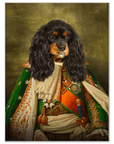 'Prince Doggenheim' Personalized Pet Mini Portrait