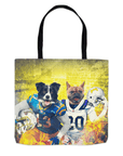 'San Diego Doggos' Personalized 2 Pet Tote Bag