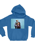 'Step Doggo & Human (Female)' Personalized 2 Pet Hoody