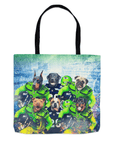 'Seattle Doggos' Personalized 6 Pet Tote Bag