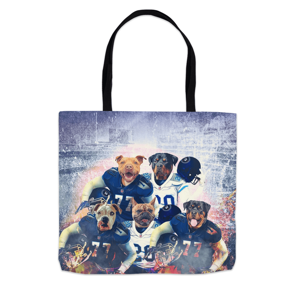 &#39;Tennessee Doggos&#39; Personalized 5 Pet Tote Bag