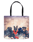 'Chicago Doggos' Personalized 3 Pet Tote Bag