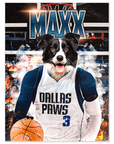 'Dallas Mavericks Doggos' Personalized Dog Poster