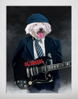 'AC/Doggo' Personalized Pet Mini Portrait