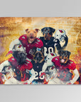 'Arizona Doggos' Personalized 5 Pet Blanket