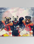 'Denver Doggos' Personalized 3 Pet Blanket