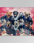 'New England Doggos' Personalized 6 Pet Blanket