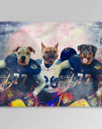 'Tennessee Doggos' Personalized 3 Pet Blanket