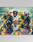 'Green Bay Doggos' Personalized 6 Pet Blanket