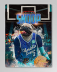 'Charlotte Hornets Doggos' Personalized Pet Blanket