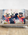 'Denver Doggos' Personalized 3 Pet Blanket