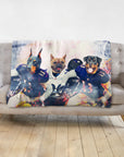 'Baltimore Doggos' Personalized 3 Pet Blanket