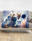 'Tennessee Doggos' Personalized 2 Pet Blanket