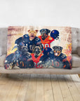 'Chicago Doggos' Personalized 5 Pet Blanket