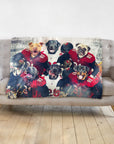 'Tampa Bay Doggos' Personalized 6 Pet Blanket