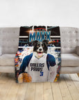 'Dallas Mavericks Doggos' Personalized Pet Blanket