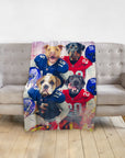 'New York Doggos' Personalized 4 Pet Blanket