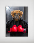 'The Boxer' Personalized Dog Mini Portrait