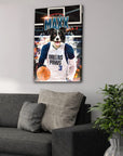 'Dallas Mavericks Doggos' Personalized Pet Canvas