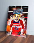 'Washingdog Wizards' Personalized Pet Canvas