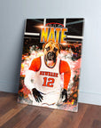 'New Bark Knicks' Personalized Pet Canvas