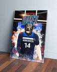 'Minnedogsta Timberdogs' Personalized Pet Canvas