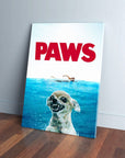 'Paws Doggo' Personalized Pet Canvas