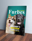 'Furbes' Personalized 2 Pet Canvas