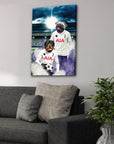 'Tottenham Doggos Football' Personalized 2 Pet Canvas
