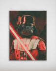 Darth Woofer Personalized Mini Portrait