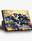 'Pittsburgh Doggos' Personalized 6 Pet Standing Canvas