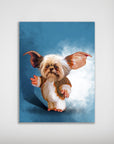 'Gizmo Doggo' Personalized Dog Mini Portrait