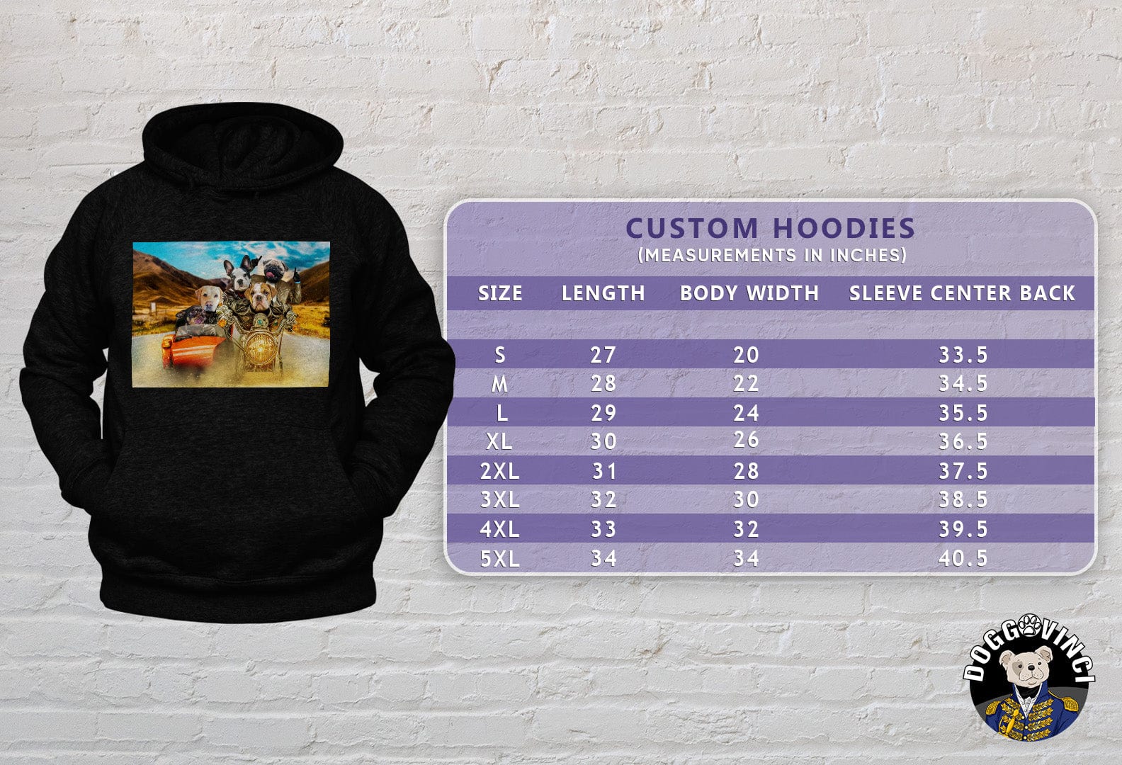 &#39;Harley Wooferson&#39; Personalized 5 Pet Hoody