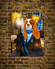 'Harry Dogger (RavenPaw)' Personalized Pet Mini Portrait