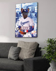 'Kansas City Doggo Royals' Personalized Pet Canvas